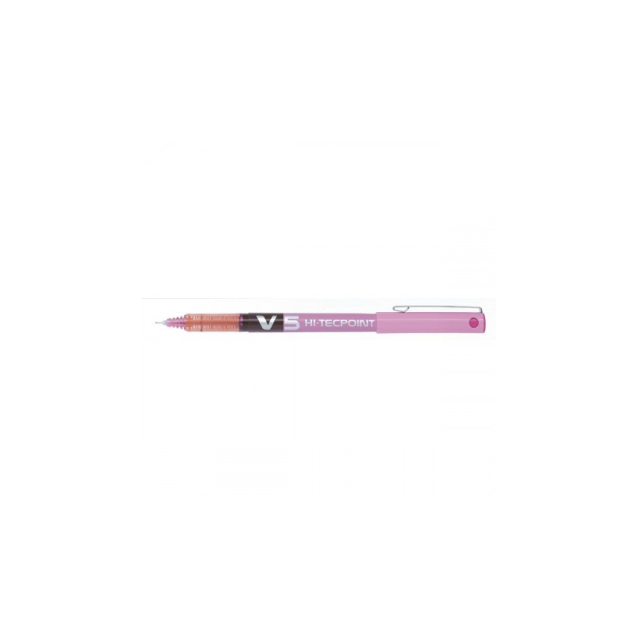 25239-BOLIGRAFO ROLLER TINTA LIQUIDA V5 ROSA PILOT BX-V5-P