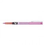 25239-BOLIGRAFO ROLLER TINTA LIQUIDA V5 ROSA PILOT BX-V5-P