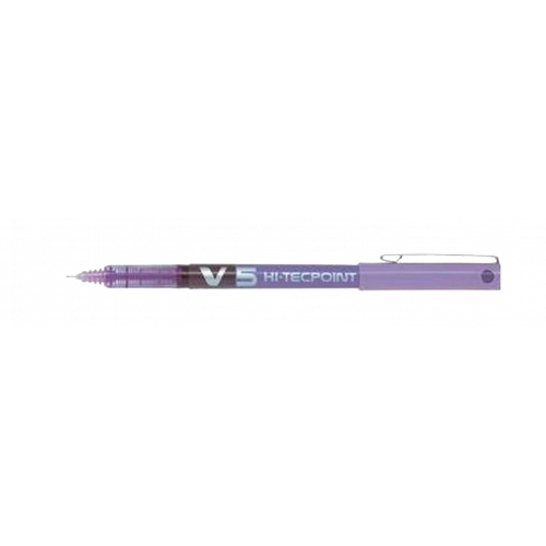 25241-BOLIGRAFO ROLLER TINTA LIQUIDA V5 VIOLETA PILOT BX-V5-V