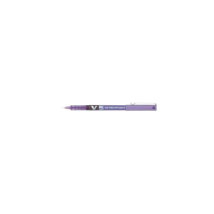 25241-BOLIGRAFO ROLLER TINTA LIQUIDA V5 VIOLETA PILOT BX-V5-V