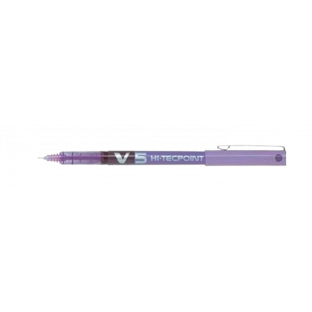 25241-BOLIGRAFO ROLLER TINTA LIQUIDA V5 VIOLETA PILOT BX-V5-V