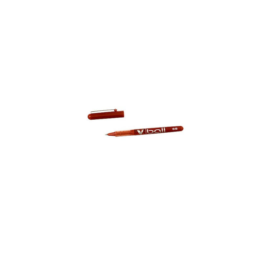 25243-ROLLER TINTA LIQUIDA V-BALL 0.5MM ROJO PILOT BL-VB5-R