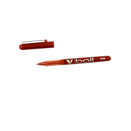 25243-ROLLER TINTA LIQUIDA V-BALL 0.5MM ROJO PILOT BL-VB5-R