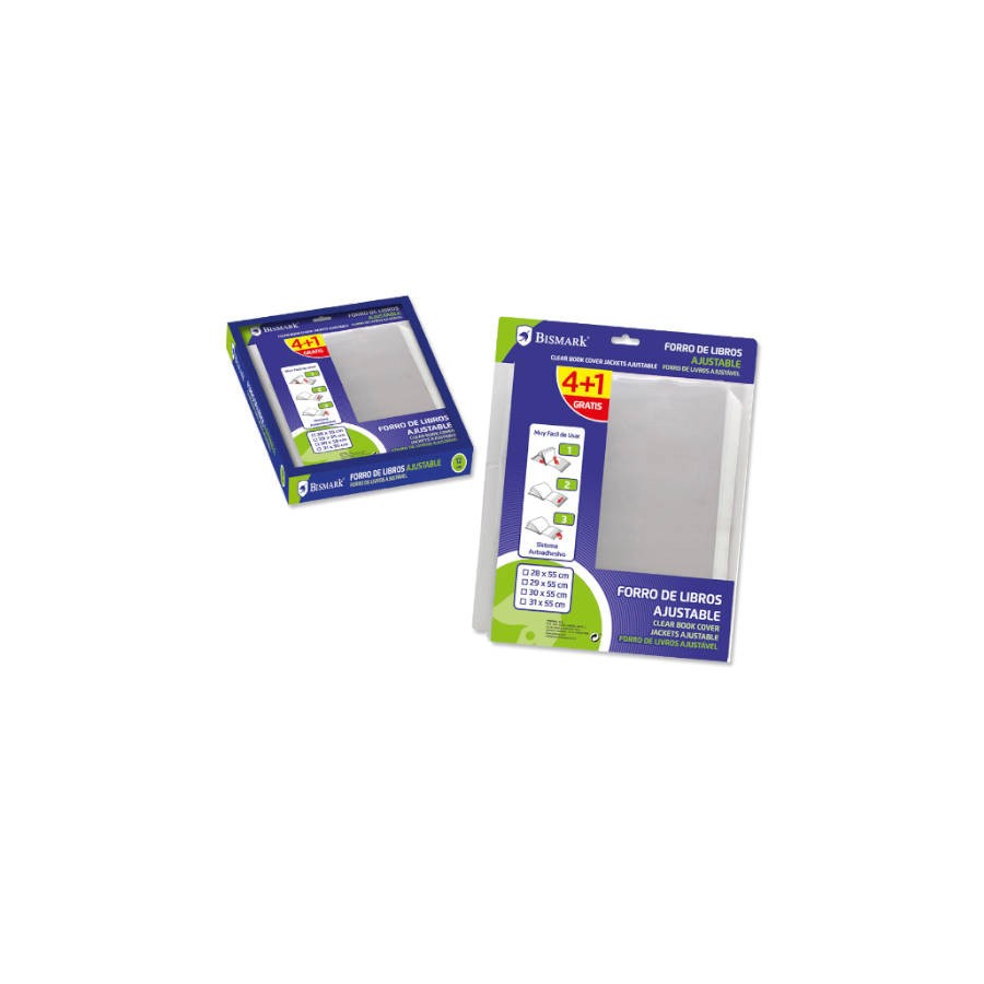 2531-PACK 4+ 1 FORRALIBROS BISMARK AJUSTABLE 29 X 55 BISMARK 326266