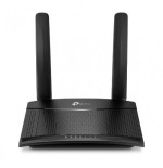 25319-TP-LINK TL-MR100 router inalambrico Banda unica (2,4 GHz) Ethernet rapido 3G 4G Negro