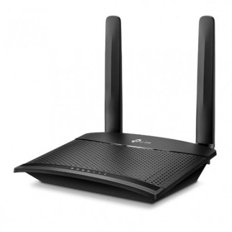 25320-TP-LINK TL-MR100 router inalambrico Banda unica (2,4 GHz) Ethernet rapido 3G 4G Negro