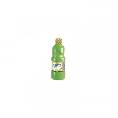 25346-Giotto Tempera Escolar 500 ml Botella Verde