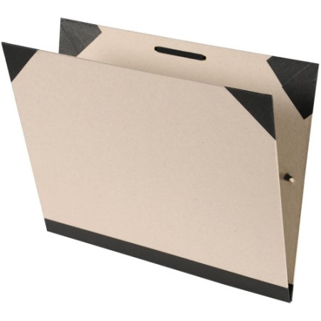 25381-CARPETA TRANSPORTE 26X33 (10) CANSON BRUT GOMAS GRIS GUARRO CANSON C200003132