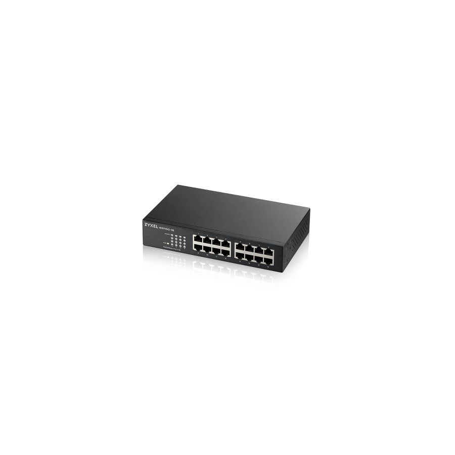 25394-Zyxel GS1100-16 No administrado Gigabit Ethernet (10/100/1000)