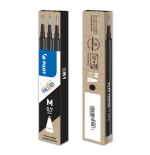 254-PACK 3 RECAMBIOS FRIXION NEGRO PILOT BLS-FR7-B-S3