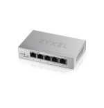 25400-Zyxel GS1200-5 Gestionado Gigabit Ethernet (10/100/1000) Plata