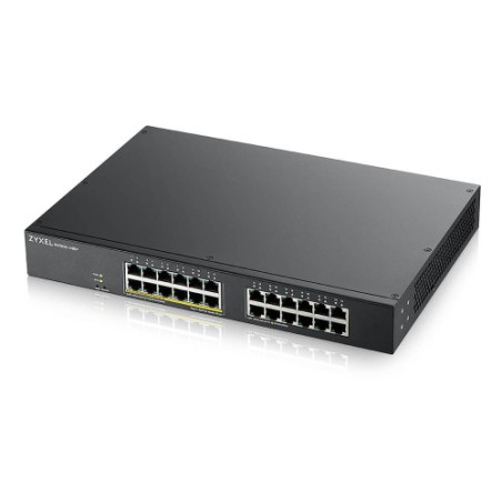 25403-Zyxel GS1900-24EP Gestionado L2 Gigabit Ethernet (10/100/1000) Energia sobre Ethernet (PoE) Negro
