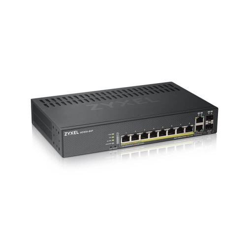 25405-Zyxel GS1920-8HPV2 Gestionado Gigabit Ethernet (10/100/1000) Energia sobre Ethernet (PoE) Negro