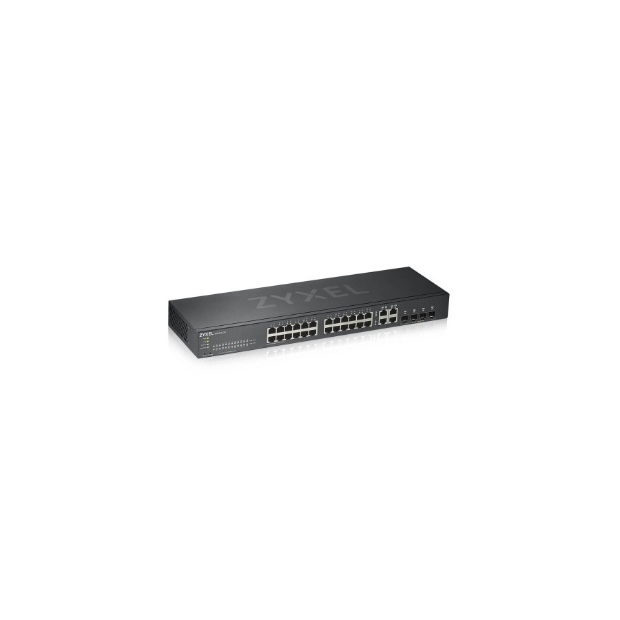 25407-Zyxel GS1920-24V2 Gestionado Gigabit Ethernet (10/100/1000) Negro