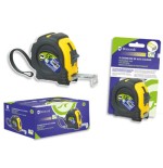 2541-FLEXOMETRO CON CARCASA REFORZADA 5 METROS X 25 MM. BISMARK 326131