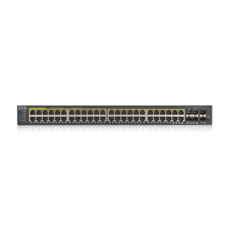 25410-Zyxel GS1920-48HPV2 Gestionado Gigabit Ethernet (10/100/1000) Energia sobre Ethernet (PoE) Negro