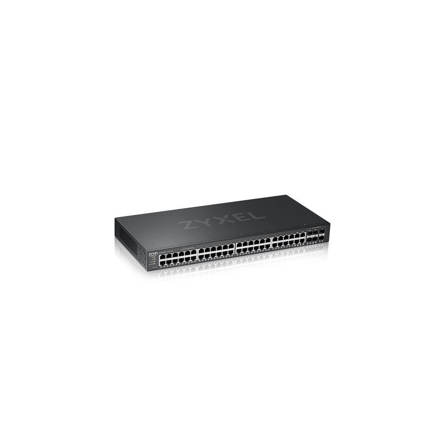 25411-Zyxel GS2220-50-EU0101F switch Gestionado L2 Gigabit Ethernet (10/100/1000) Negro
