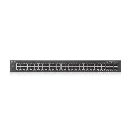 25412-Zyxel GS2220-50-EU0101F switch Gestionado L2 Gigabit Ethernet (10/100/1000) Negro
