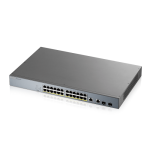 25418-Zyxel GS1350-26HP-EU0101F switch Gestionado L2 Gigabit Ethernet (10/100/1000) Energia sobre Ethernet (PoE) Gris