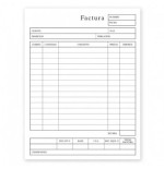 2543-TALONARIO FACTURAS A4 NATURAL CASTELLANO DUPLICADO (72102) INGRAF 350241