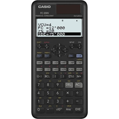 25534-CALCULADORA FINANCIERA CASIO FC-200V-2