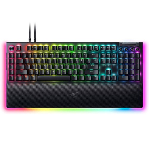 25538-TECLADO RAZER BLACKWIDOW V4 PRO YELLOW SWITCH (USA) (RZ03-04681800-R3M1)