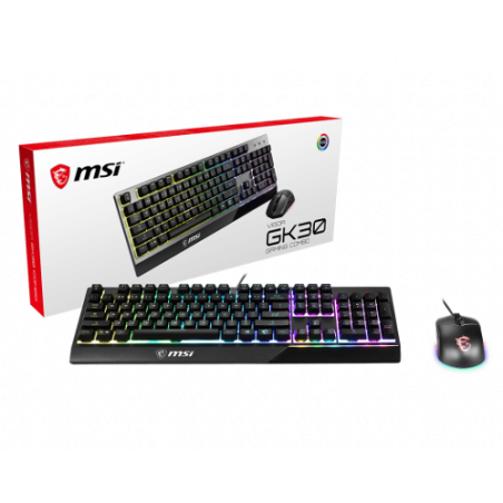 2558-TECLADO + RATON MSI VIGOR GK30 COMBO ES