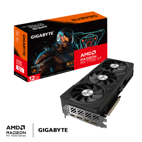 25611-Gigabyte Radeon RX 7700 XT GAMING OC 12G AMD 12 GB GDDR6