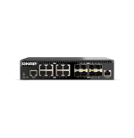 25614-QNAP QSW-M3216R-8S8T switch Gestionado L2/L3 10G Ethernet (100/1000/10000) 1U Negro