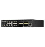 25615-QNAP QSW-M3216R-8S8T switch Gestionado L2/L3 10G Ethernet (100/1000/10000) 1U Negro
