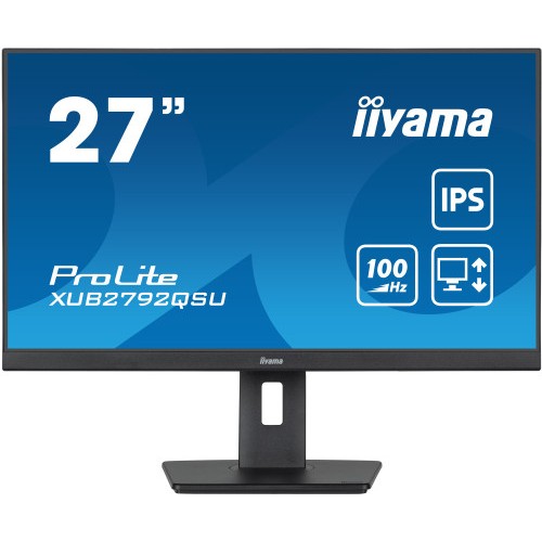 25619-iiyama ProLite pantalla para PC 68,6 cm (27") 2560 x 1440 Pixeles Full HD LED Negro