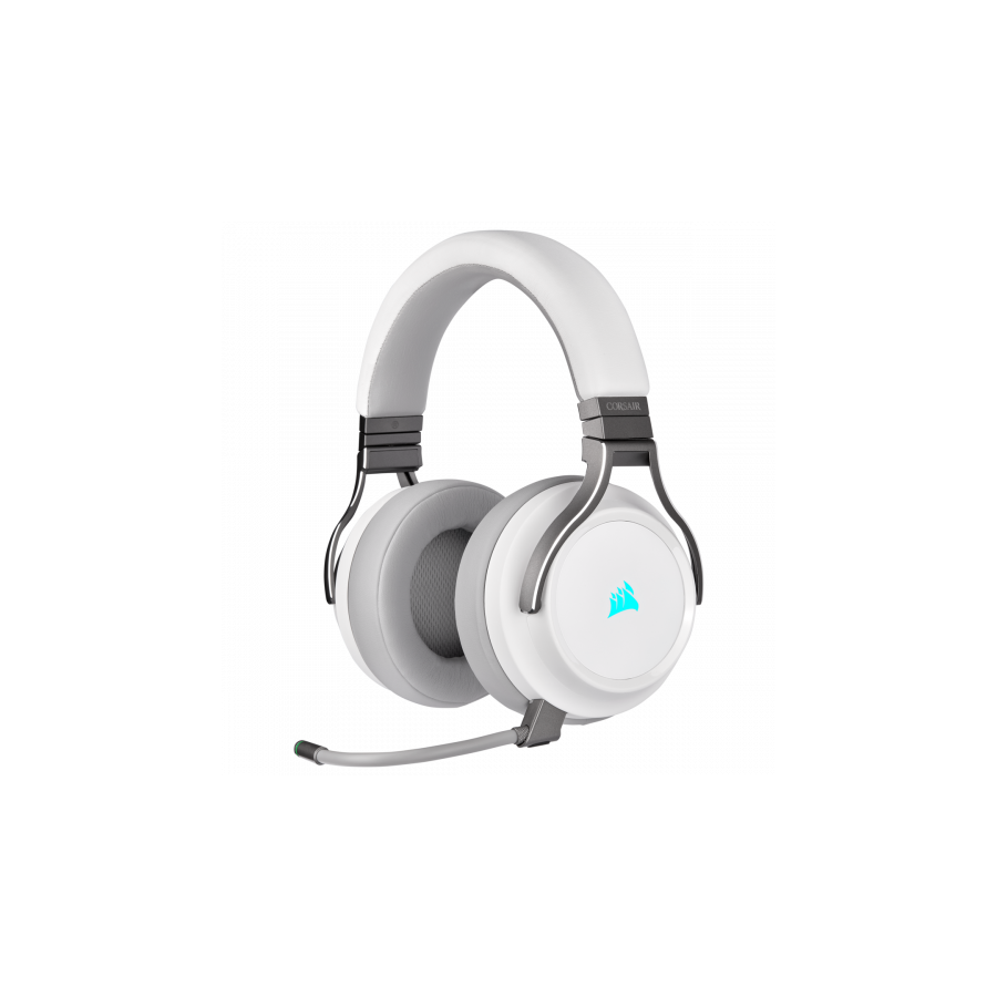 2562-Corsair Virtuoso RGB Auriculares Diadema Conector de 3,5 mm USB tipo A Blanco