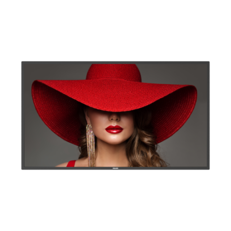 25626-Philips 50BDL4650D Pantalla plana para senalizacion digital 127 cm (50") LCD Wifi 500 cd / m2 4K Ultra HD Negro Pr