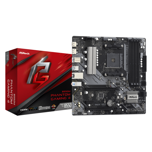 25662-Asrock B550M Phantom Gaming 4 AMD B550 Zocalo AM4 micro ATX