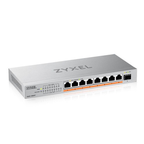 25682-Zyxel XMG-108HP No administrado 2.5G Ethernet (100/1000/2500) Energia sobre Ethernet (PoE)