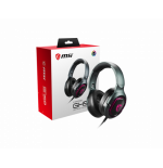 2589-MSI Immerse GH50 Auriculares Alambrico Diadema Juego Negro