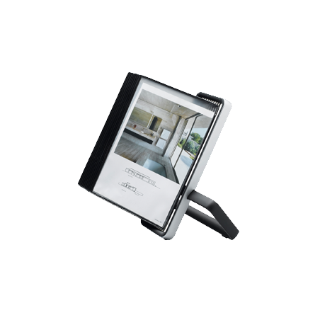 2603-CLASIFICADOR DE MESA VEO CON 10 FUNDAS PP A4 NEGRO TARIFOLD 744107