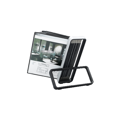 2604-CLASIFICADOR DE MESA VEO CON 10 FUNDAS PP A4 NEGRO TARIFOLD 744107