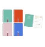 26117-AGENDA ESCOLAR 2025-2026 MEDITERRANEO 4 SEMANA VISTA TAPA CARTON INGRAF 333363