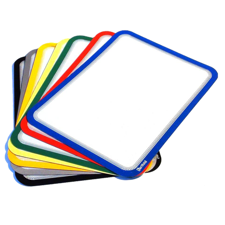 2612-PACK DE 2 MARCO ADHESIVO MAGNETO A4 CON CIERRE MAGNETICO NEGRO TARIFOLD 194957