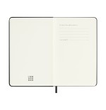 26127-AGENDA 18M 2025-2026 SEMANAL P (9 X 14 CM) NEGRA TAPA DURA MOLESKINE DHB18WN2Y26