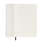 26131-AGENDA 18M 2025-2026 SEMANAL P (9 X 14 CM) NEGRA TAPA BLANDA MOLESKINE DSB18WN2Y26