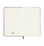 26146-AGENDA 18M 2025-2026 SEMANAL P (9 X 14 CM) ROJO TAPA DURA MOLESKINE DHF218WN2Y26