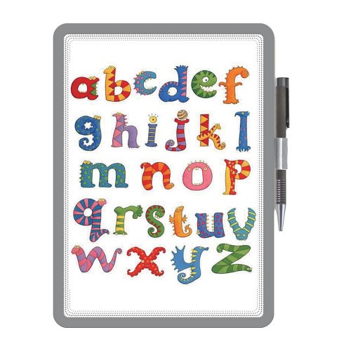 2615-MARCO PORTA NOTAS ADHESIVO MAGNETO A4 CON CIERRE MAGNETICO PLATA TARIFOLD 194110