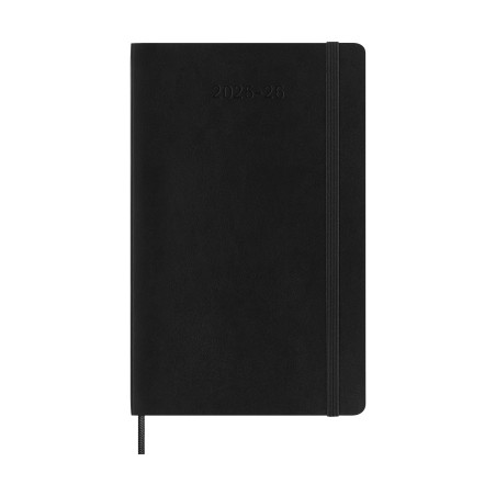 26157-AGENDA 18M 2025-2026 DIARIA L (13 X 21 CM) NEGRA TAPA BLANDA MOLESKINE DSB18DC3Y26