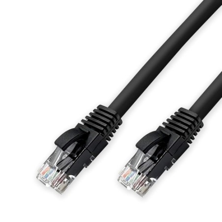 26201-EWENT CABLE CAT.6 U/UTP, CCA, AWG24/1 LSZH NEGRO 3M