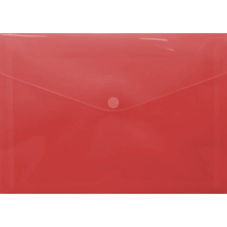 26219-SOBRE PORTADOCUMENTOS CON VELCRO A4 ROJO POLIPROPILENO INGRAF 332732