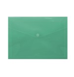 26223-SOBRE PORTADOCUMENTOS CON VELCRO A4 VERDE POLIPROPILENO INGRAF 332733