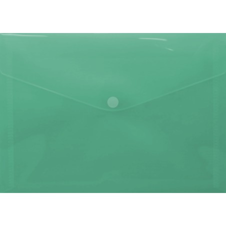 26224-SOBRE PORTADOCUMENTOS CON VELCRO A4 VERDE POLIPROPILENO INGRAF 332733