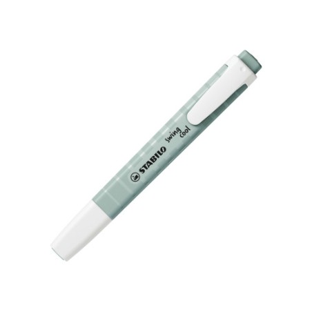 26253-MARCADOR FLUORESCENTE SWING COOL NATURE TRAZO 1/4MM. VERDE TIERRA STABILO 275/163